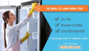 thợ vệ sinh tủ lạnh bình tân