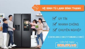 thợ vệ sinh tủ lạnh bình thạnh