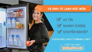 thợ vệ sinh tủ lạnh hóc môn