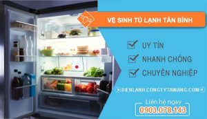 thợ vệ sinh tủ lạnh tân bình