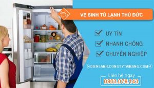 thợ vệ sinh tủ lạnh thủ đức