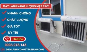 máy lạnh năng lượng mặt trời