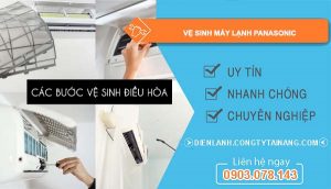 thợ vệ sinh máy lạnh panasonic