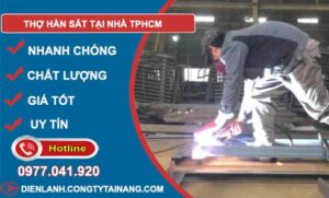 dịch vụ thợ hàn sắt tại nhà tphcm