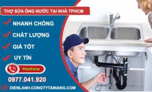 sửa ống nước tại nhà tphcm