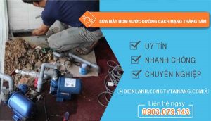 thợ sửa máy bơm nước đường cách mạng tháng tám