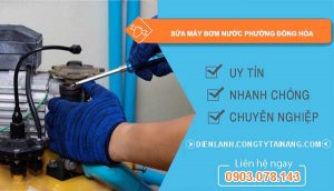 sửa máy bơm nước phường đông hòa