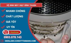 thợ vệ sinh máy giặt bình thuận