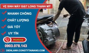 vệ sinh máy giặt long thạnh mỹ