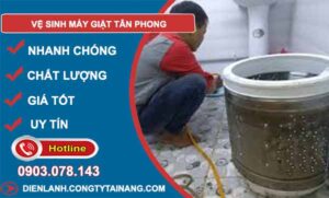 thợ vệ sinh máy giặt tân phong