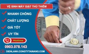 thợ vệ sinh máy giặt thủ thiêm