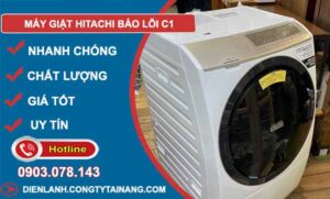 dịch vụ máy giặt hitachi báo lỗi c1