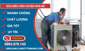 dịch vụ sửa điều hoà huyện nhà bè