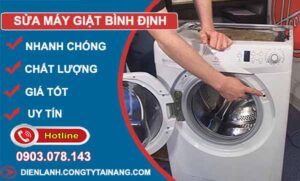 dịch vụ sửa máy giặt bình định