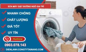 dịch vụ sửa máy giặt đường ngô gia trí