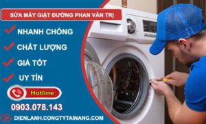 dịch vụ sửa máy giặt đường phan văn trị