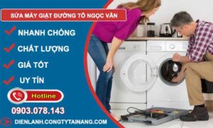 dịch vụ sửa máy giặt đường tô ngọc vân