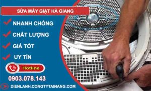 dịch vụ sửa máy giặt hà giang
