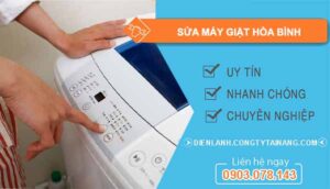 dịch vụ sửa máy giặt hoà bình