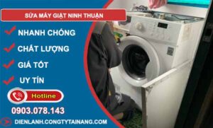 dịch vụ sửa máy giặt ninh thuận