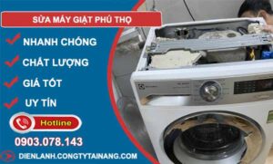 dịch vụ sửa máy giặt phú thọ