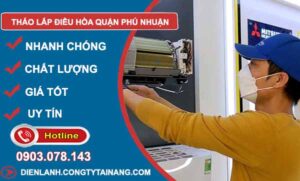 dịch vụ tháo lắp điều hoà quận phú nhuận