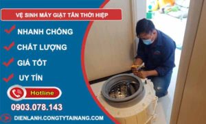 dịch vụ vệ sinh máy giặt tân thới hiệp