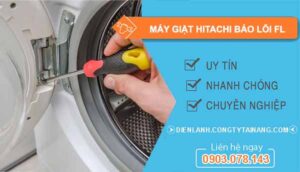 nguyên nhân máy giặt hitachi lỗi fl
