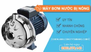 sửa máy bơm nước bị nóng