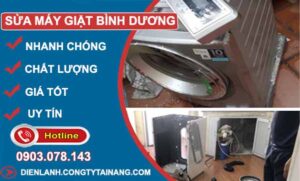 thợ sửa máy giặt bình dương
