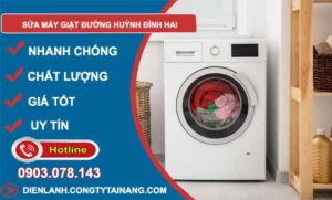 thợ sửa máy giặt đường huỳnh đình hai