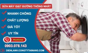 thợ sửa máy giặt đường thống nhất