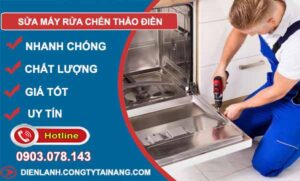 thợ sửa máy rửa chén