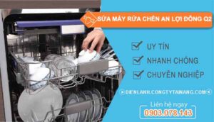 thợ sửa máy rửa chén an lợi đông quận 2