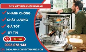 thợ sửa máy rửa chén bình an