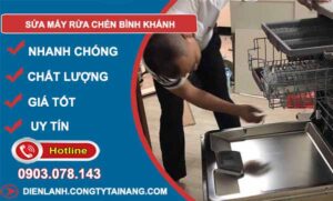 thợ sửa máy rửa chén bình khánh