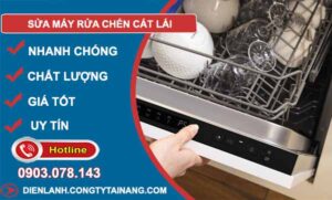 thợ sửa máy rửa chén cát lái