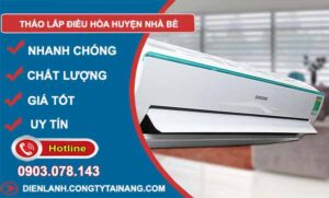 thợ tháo lắp điều hoà huyện nhà bè