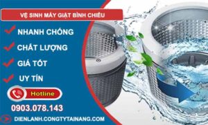 thợ vệ sinh máy giặt bình chiểu