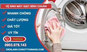thợ vệ sinh máy giặt bình chuẩn