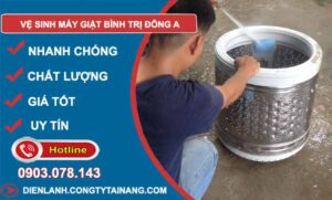 thợ vệ sinh máy giặt bình trị đông a