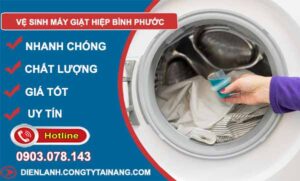 thợ vệ sinh máy giặt hiệp bình phước