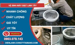 thợ vệ sinh máy giặt linh tây