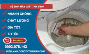 thợ vệ sinh máy giặt tam bình