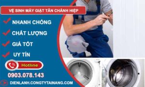 thợ vệ sinh máy giặt tân chánh hiệp