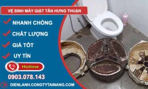 thợ vệ sinh máy giặt tân hưng thuận
