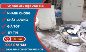 thợ vệ sinh máy giặt vĩnh phú