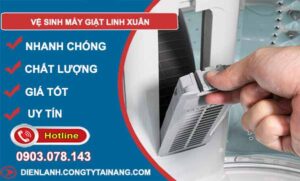 vệ sinh máy giặt linh xuân