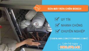 dịch vụ sửa máy rửa chén bosch
