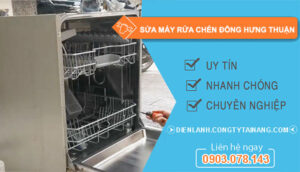 dịch vụ sửa máy rửa chén đông hưng thuận